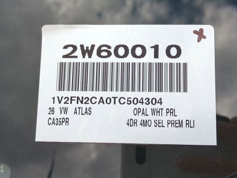 New 2026 Volkswagen Atlas SEL Premium R-Line AWD/4WD image 20