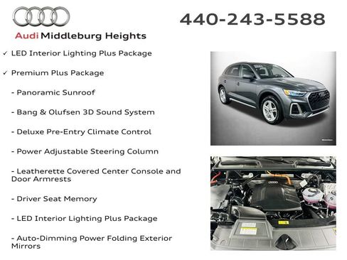 Certified 2025 Audi Q5 e Premium Plus w/ Premium Plus Package AWD/4WD image 7