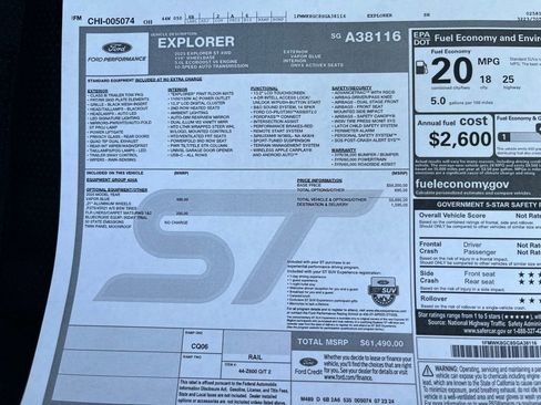 Used 2025 Ford Explorer ST image 8