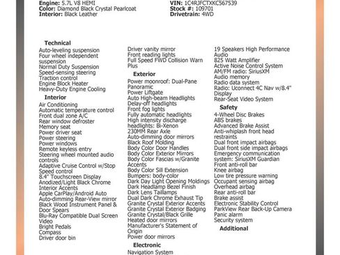 Used 2019 Jeep Grand Cherokee High Altitude image 33