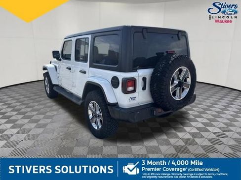 Used 2021 Jeep Wrangler Unlimited Sahara AWD/4WD image 10