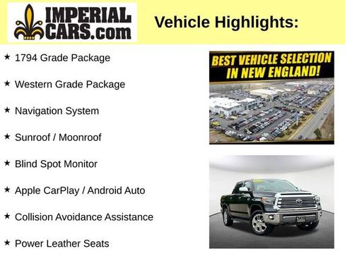 Used 2020 Toyota Tundra 1794 Edition AWD/4WD image 8