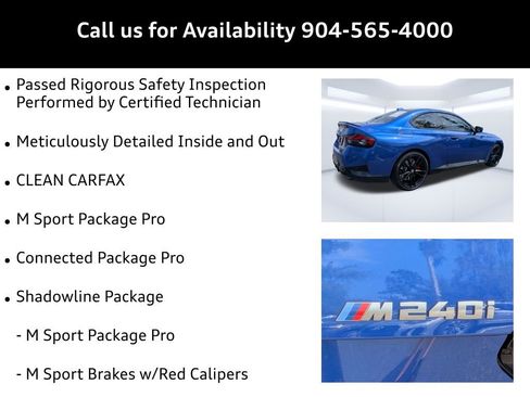 Used 2023 BMW M240i xDrive Coupe w/ Premium Package AWD/4WD image 9
