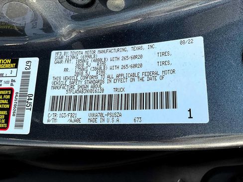 Used 2022 Toyota Tundra SR5 w/ Convenience Package RWD image 31