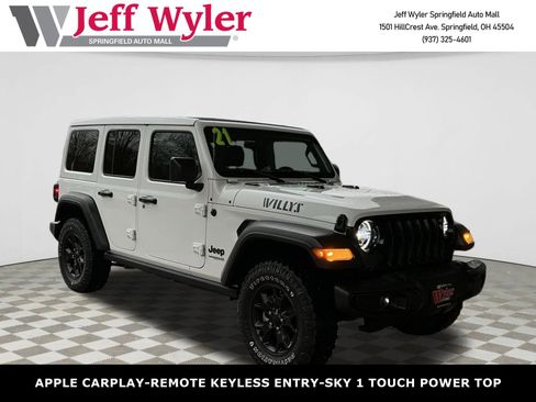 Used 2021 Jeep Wrangler Unlimited Sport image 1
