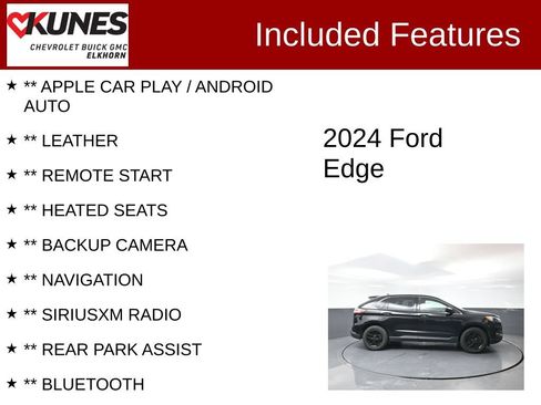 Used 2024 Ford Edge SEL AWD/4WD image 2