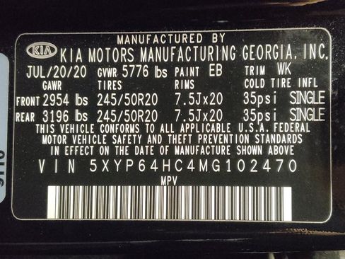 Used 2021 Kia Telluride S image 33