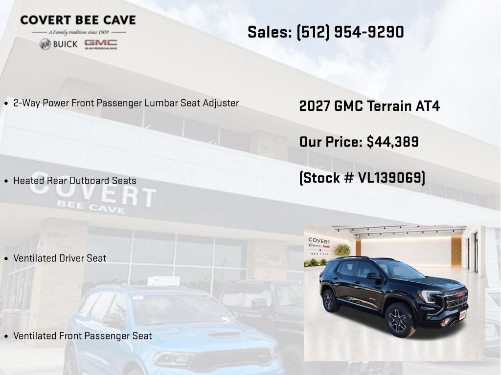 New 2027 GMC Terrain AT4 w/ Convenience Package III AWD/4WD image 18
