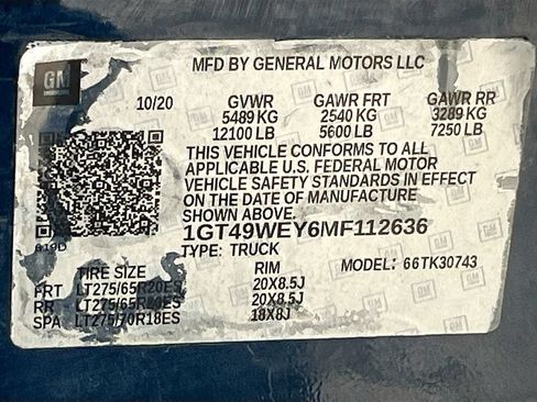 Used 2021 GMC Sierra 3500 Denali w/ Denali Ultimate Package AWD/4WD image 34