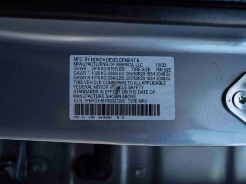 Certified 2024 Honda Pilot Elite image 49