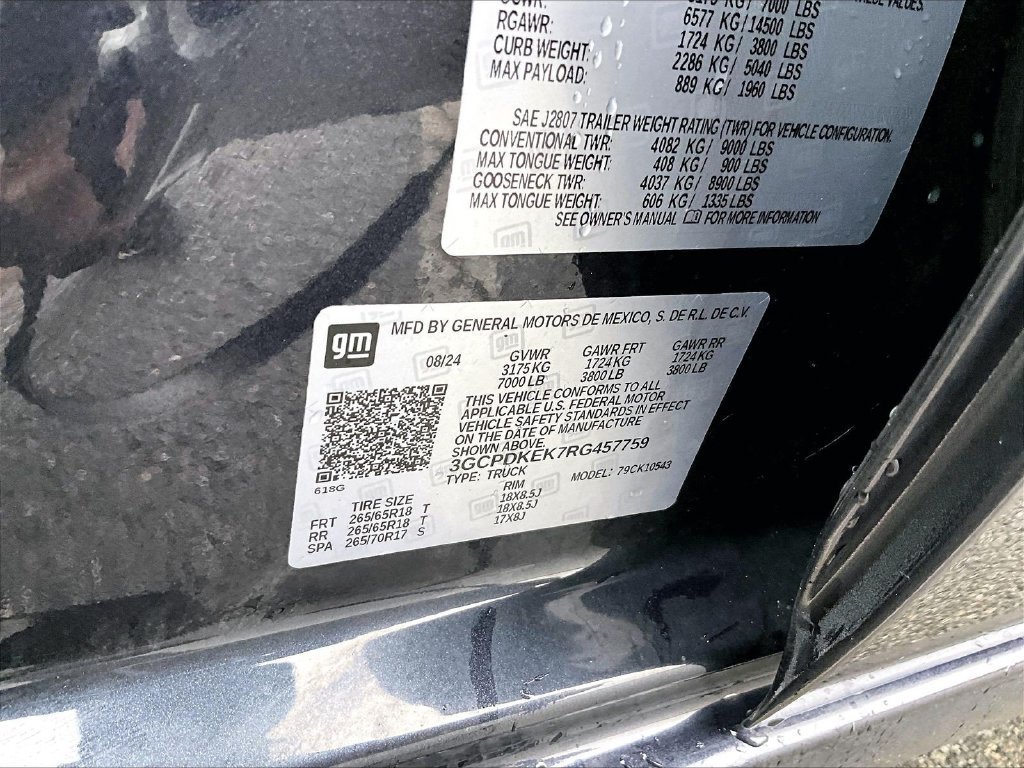 Used 2024 Chevrolet Silverado 1500 LT AWD/4WD image 37