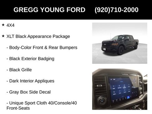 New 2025 Ford F150 XLT w/ Equipment Group 302A MID image 6