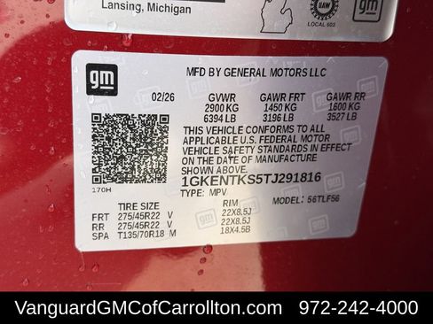 New 2026 GMC Acadia Denali Ultimate w/ LPO, Floor Liner Package AWD/4WD image 27