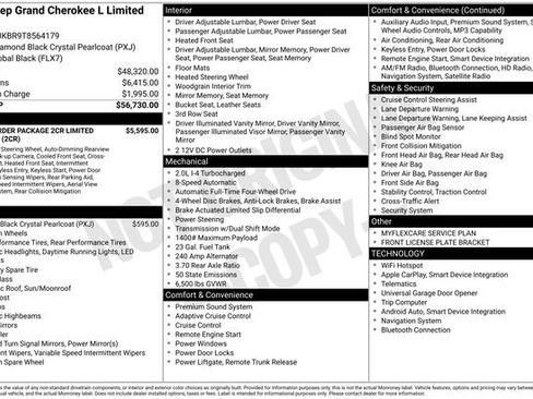 New 2026 Jeep Grand Cherokee L Limited AWD/4WD image 5