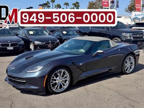 Used 2014 Chevrolet Corvette Stingray Convertible w/ 3LT Preferred Equipment Group RWD image 1