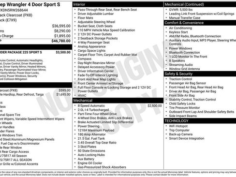 Used 2024 Jeep Wrangler Sport S image 35