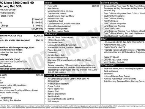 Used 2024 GMC Sierra 3500 Denali w/ Denali Reserve Package AWD/4WD image 1