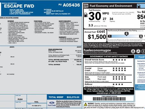 Used 2023 Ford Escape ST-Line w/ Tech Pack #1 FWD image 16