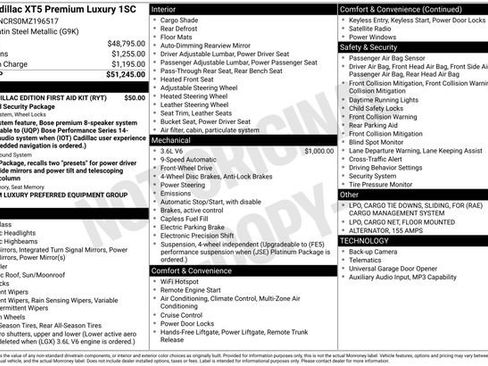 Used 2021 Cadillac XT5 Premium Luxury image 2