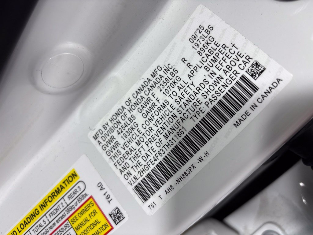 Certified 2026 Honda Civic Sport image 33