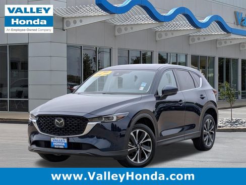 Used 2022 MAZDA CX-5 AWD 2.5 S w/ Premium Package image 1