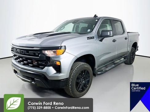 Used 2024 Chevrolet Silverado 1500 Custom Trail Boss w/ Turbomax Blackout Package image 4