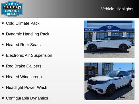 Used 2025 Land Rover Range Rover Velar Dynamic SE AWD/4WD image 4