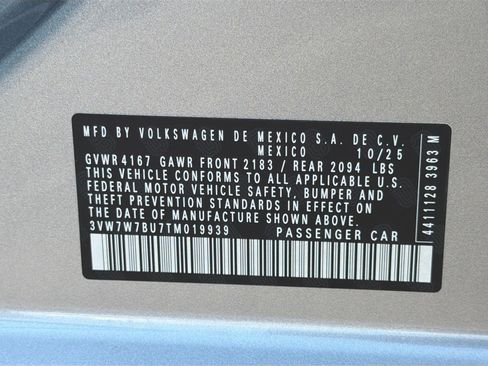 New 2026 Volkswagen Jetta SE image 40