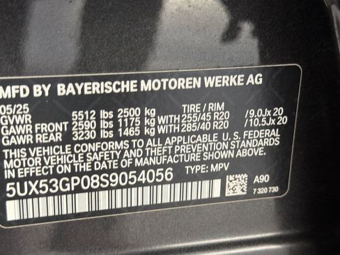 Used 2025 BMW X3 xDrive30 w/ Convenience Package AWD/4WD image 37