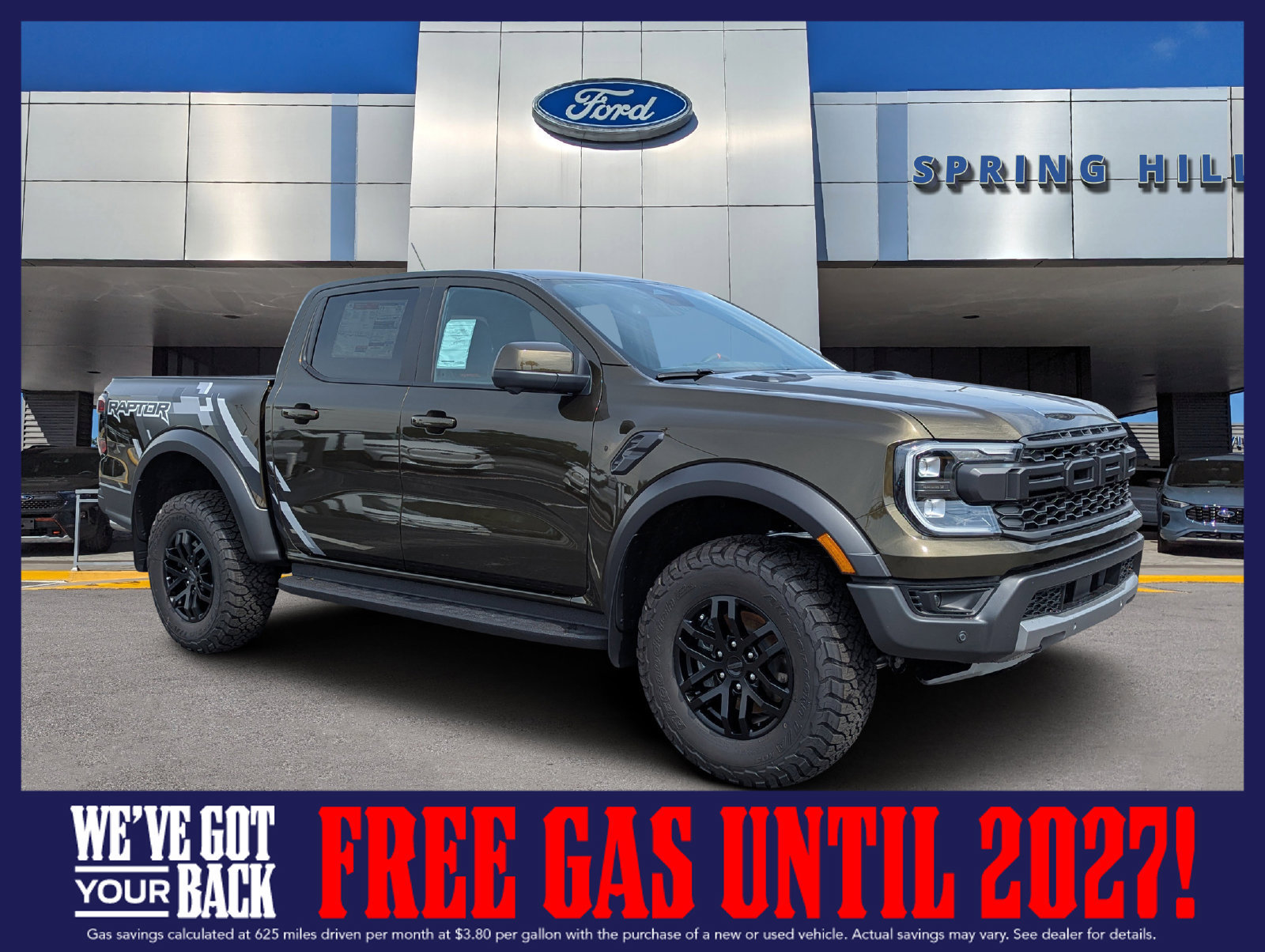 New 2026 Ford Ranger Raptor AWD/4WD image 1