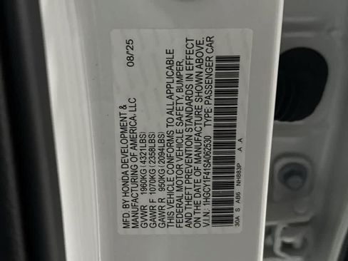 Used 2025 Honda Accord SE image 28