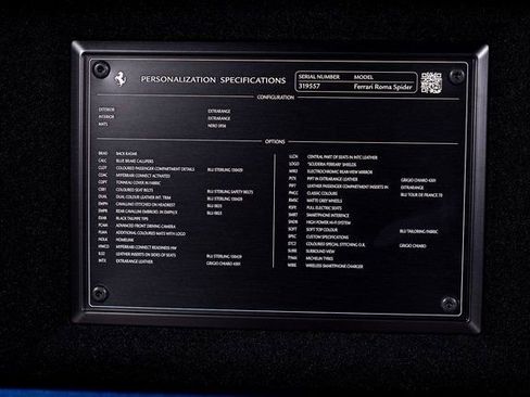 Certified 2025 Ferrari Roma Spider image 57