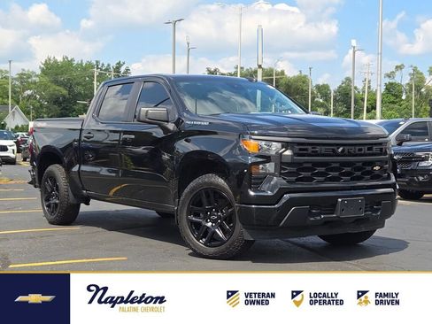 Certified 2023 Chevrolet Silverado 1500 Custom AWD/4WD image 1