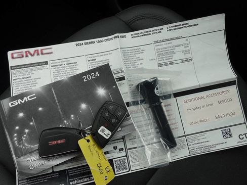 Used 2024 GMC Sierra 1500 Pro w/ Graphite Edition image 36