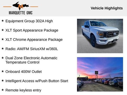 Used 2023 Ford F150 XLT w/ Equipment Group 302A High AWD/4WD image 3