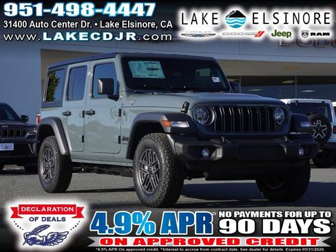 New 2026 Jeep Wrangler Unlimited Sport AWD/4WD image 1