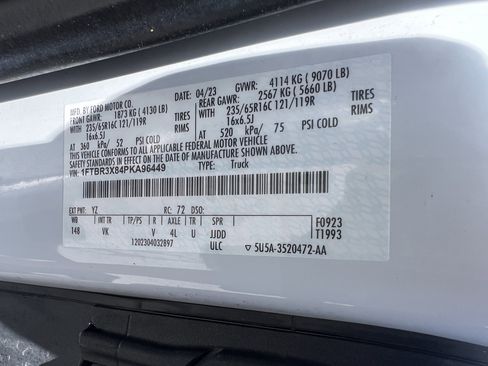 Used 2023 Ford Transit 250 148 High Roof Extended RWD image 13