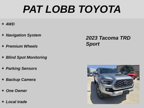 Used 2023 Toyota Tacoma TRD Sport AWD/4WD image 16