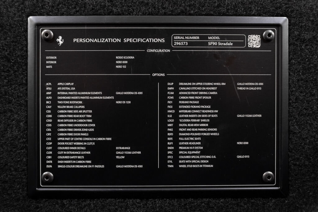 Used 2023 Ferrari SF90 Stradale AWD/4WD image 25