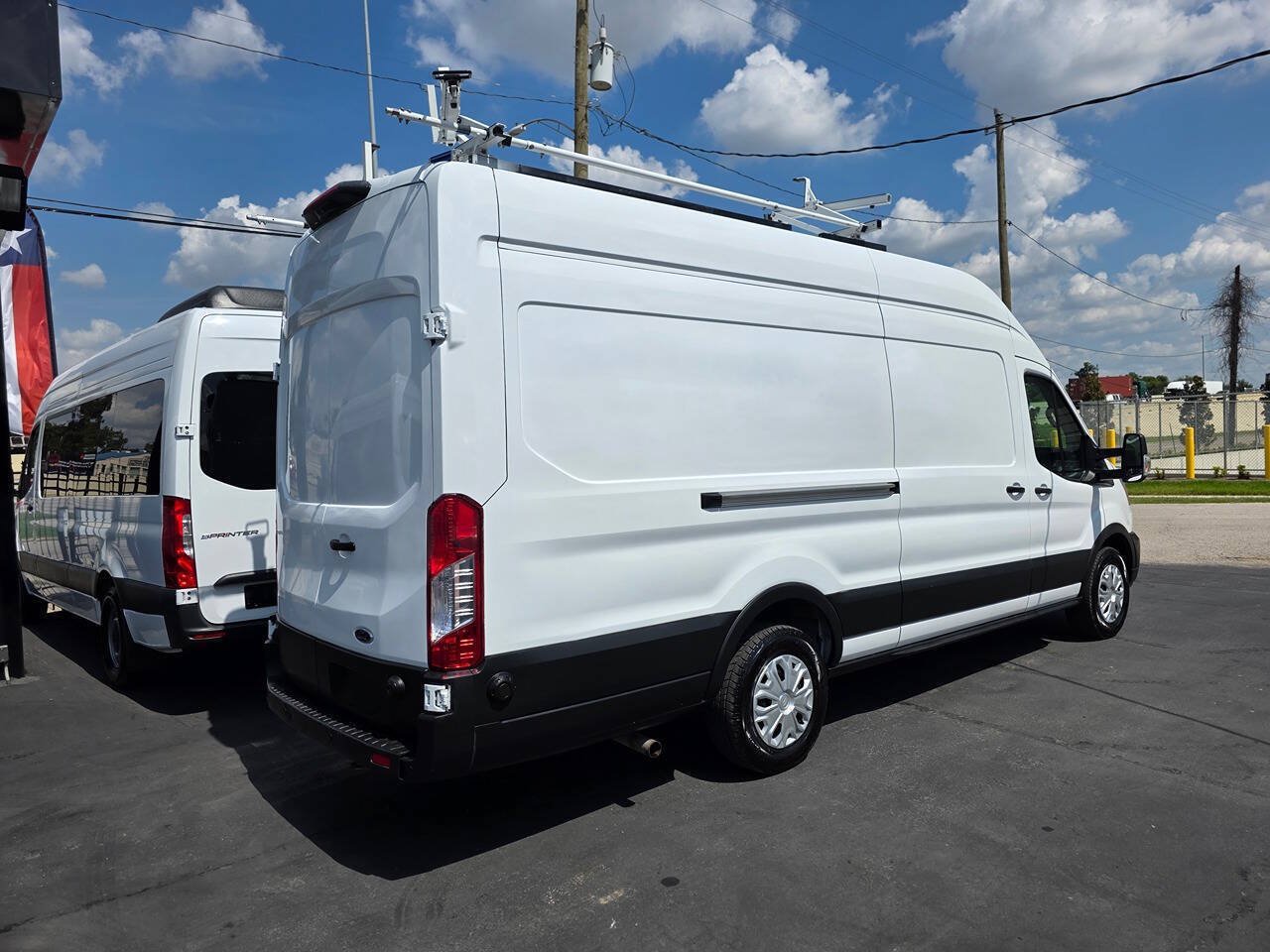Used 2021 Ford Transit 350 148 High Roof Extended w/ Exterior Upgrade Package RWD image 6