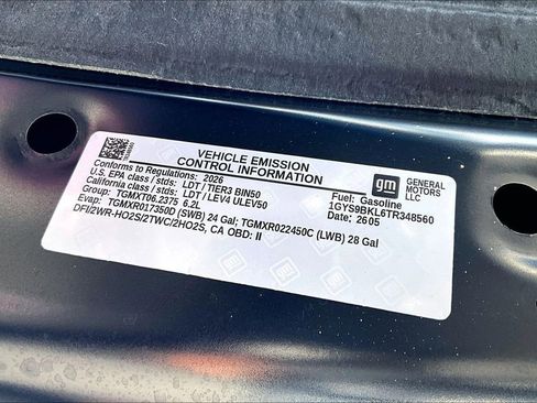 New 2026 Cadillac Escalade Luxury w/ LPO, Floor Liner Package AWD/4WD image 35