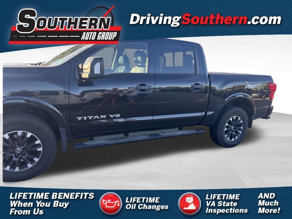 Used 2018 Nissan Titan PRO-4X w/ Pro-4x Convenience Package AWD/4WD image 1