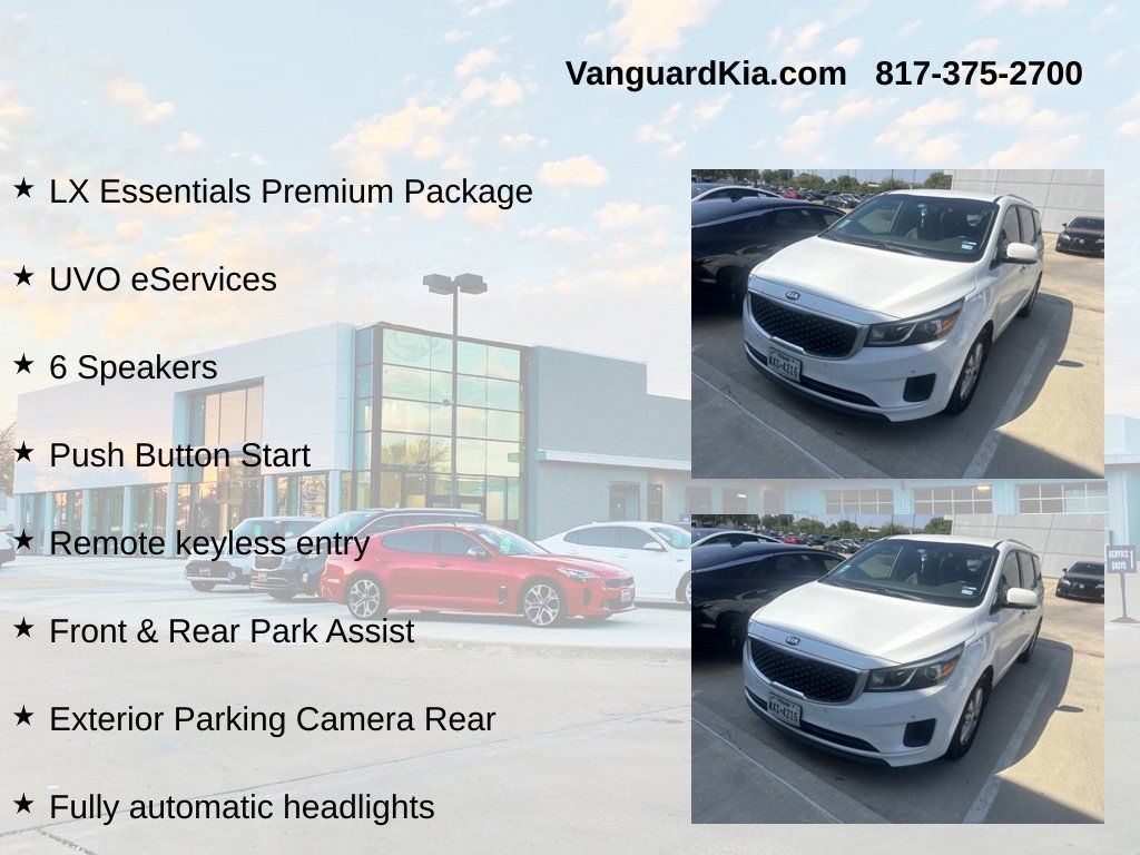 Used 2017 Kia Sedona LX w/ LX Essentials Premium Package FWD image 5
