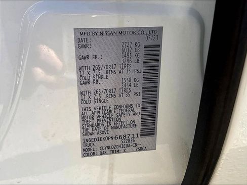 Used 2023 Nissan Frontier PRO-4X w/ Pro Convenience Package image 32