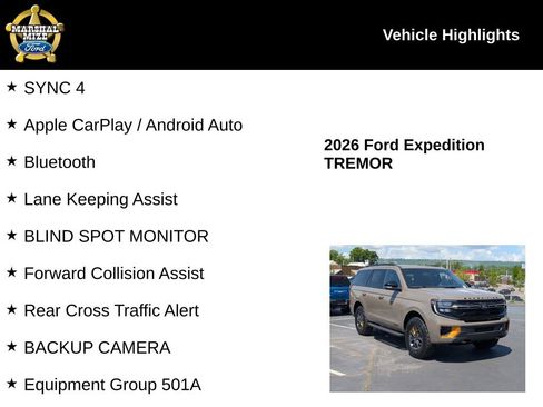 New 2026 Ford Expedition Tremor image 2