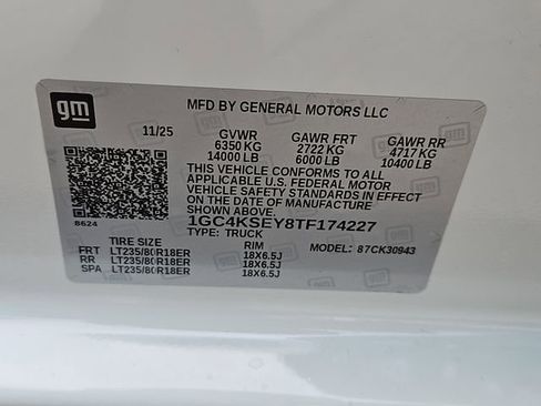 New 2026 Chevrolet Silverado 3500 W/T AWD/4WD image 27