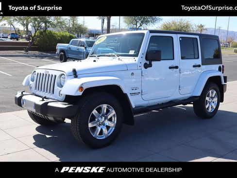 Used 2017 Jeep Wrangler Unlimited Sahara w/ Dual Top Group image 1