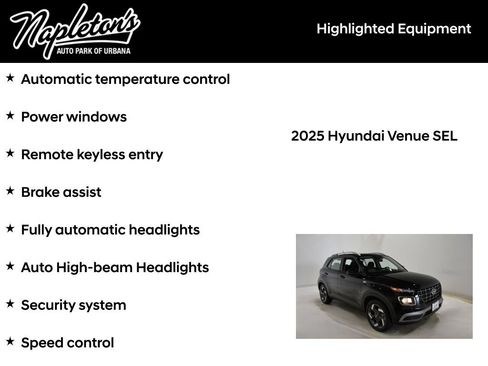 Certified 2025 Hyundai Venue SEL FWD image 16