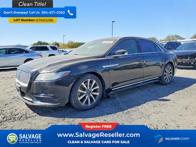 Used 2017 Lincoln Continental w/ Equipment Group 500A FWD image 1