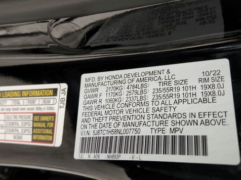 Used 2022 Acura RDX FWD w/ Technology Package image 20